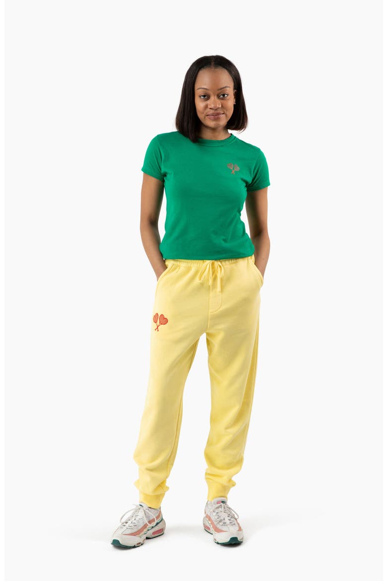 Women's Fay Joggers, Alternate, color, Pigment Yellow