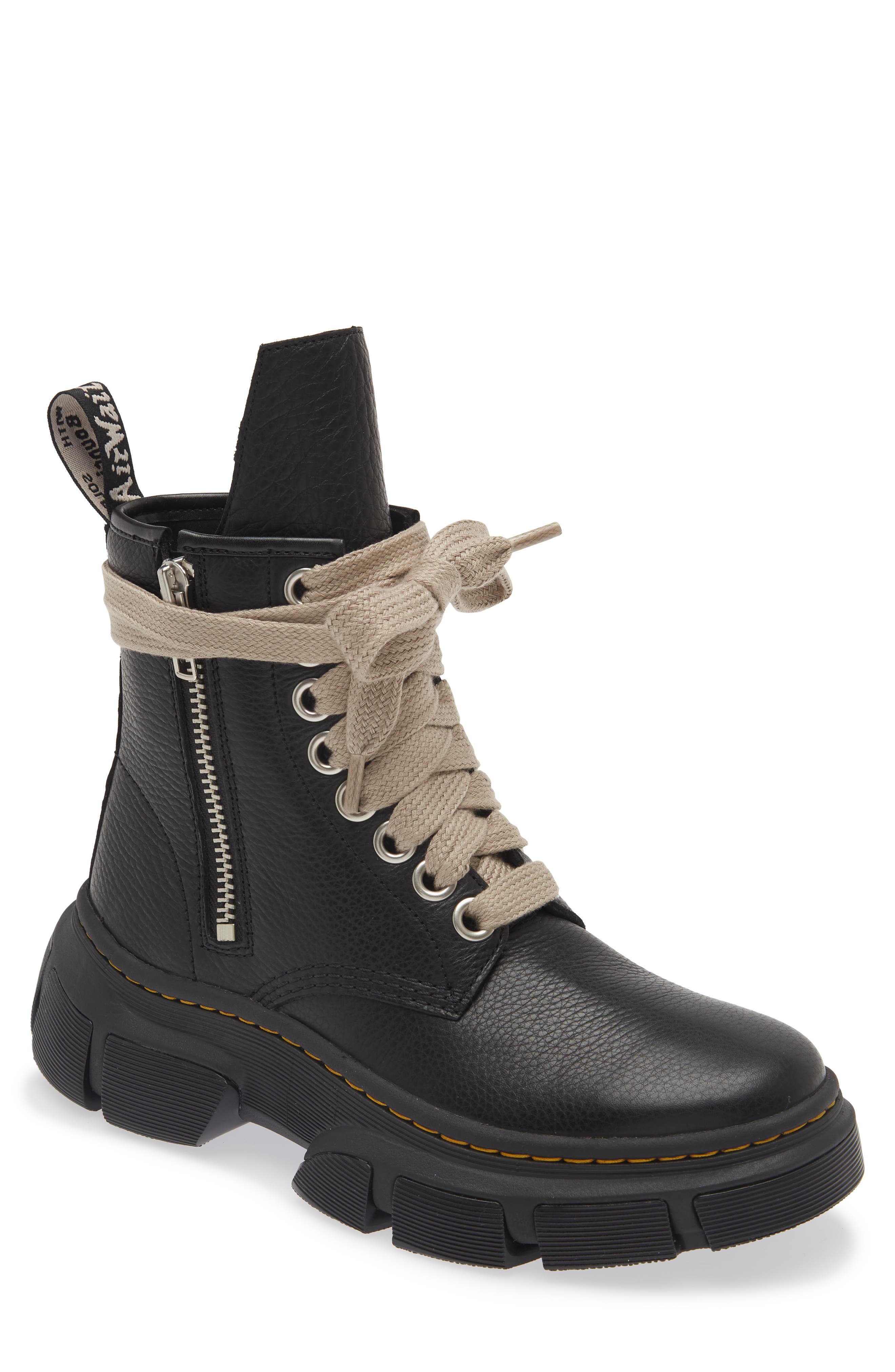 Rick Owens x Dr. Martens 1460 Mega Boot, Main, color, 