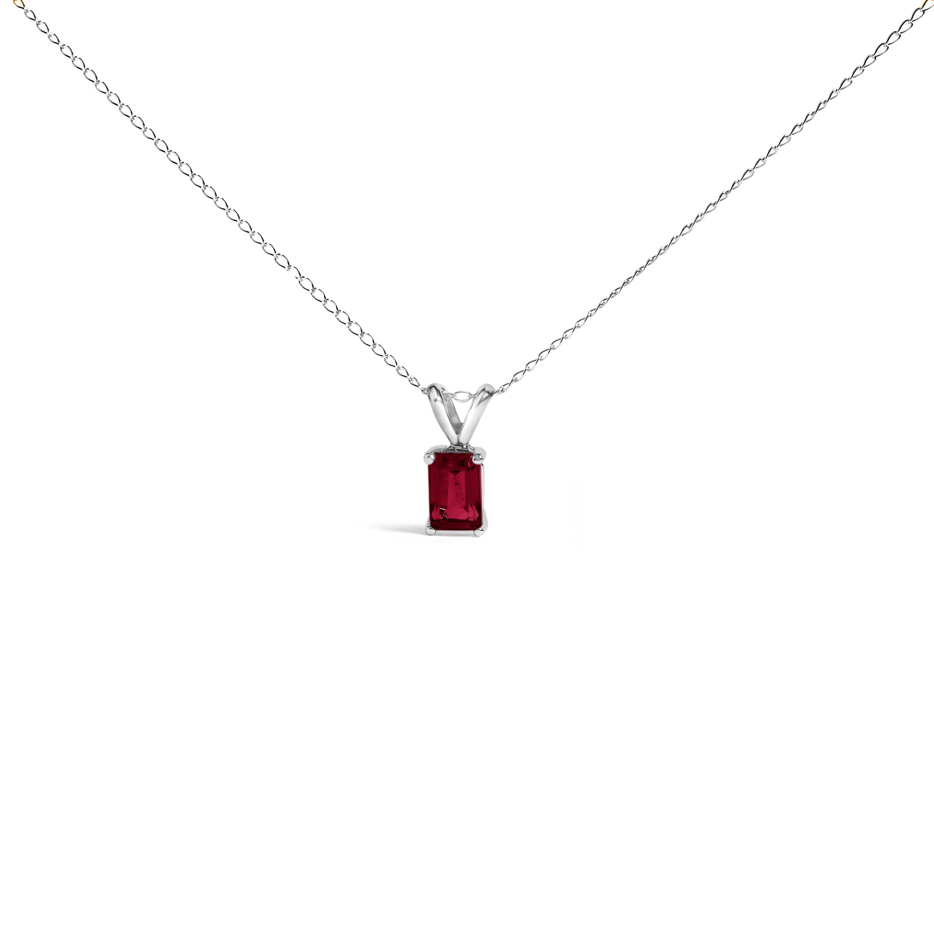 Red Ruby | White