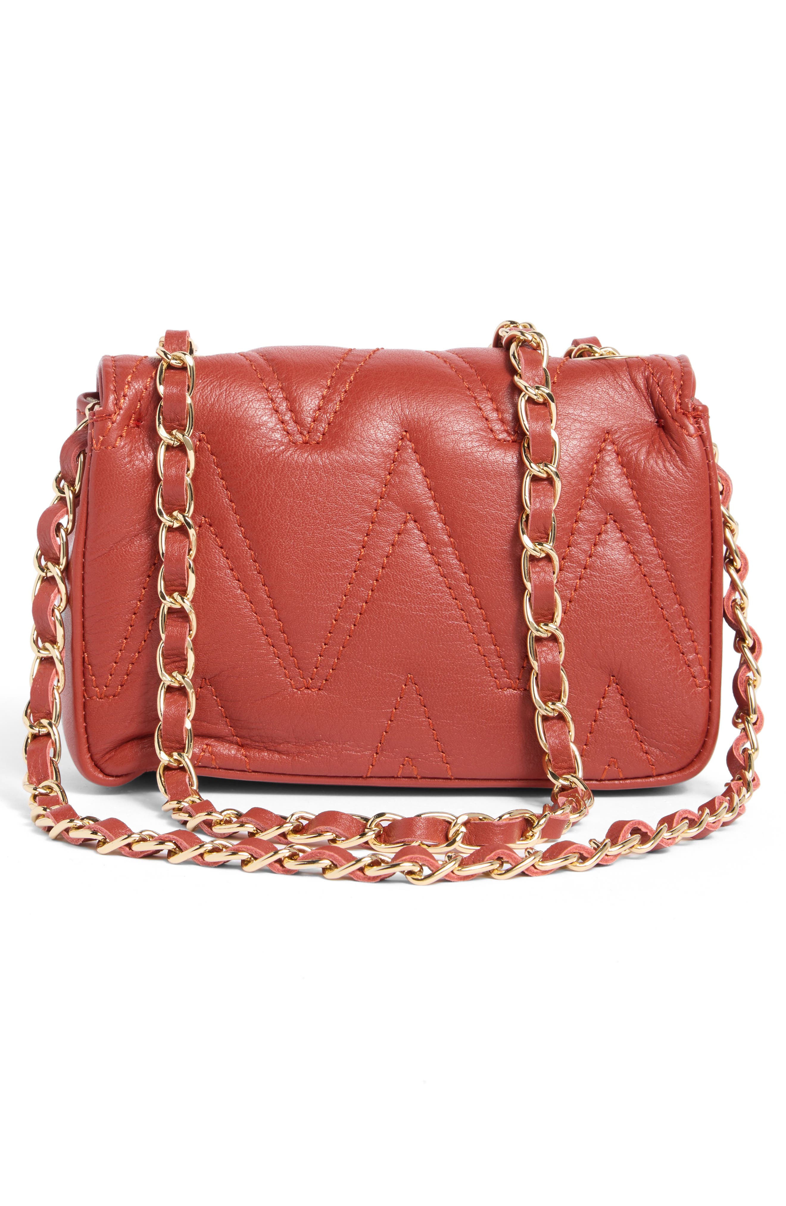 VALENTINO BY MARIO VALENTINO Chu Chu Diamond Quilt Crossbody Bag, Alternate, color, 