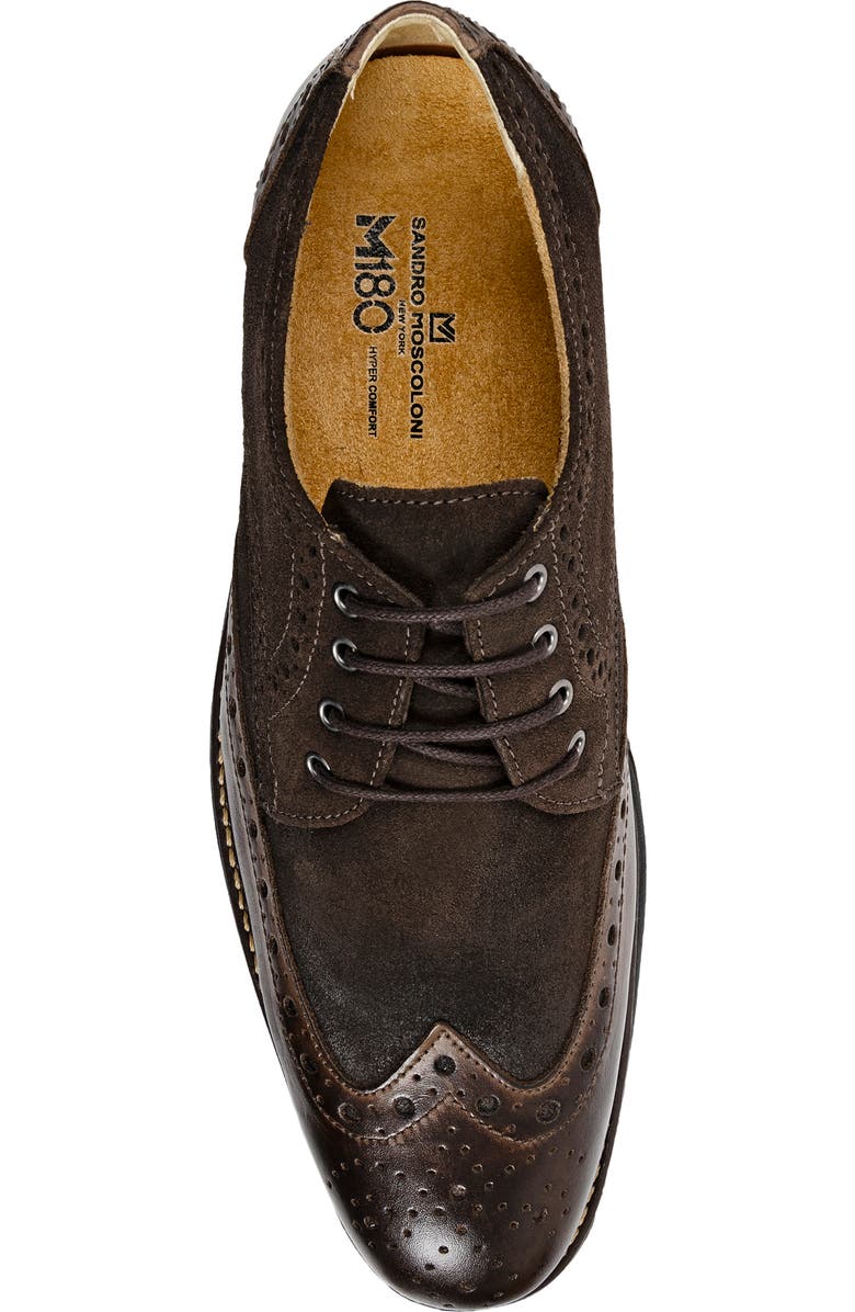 Sandro Moscoloni Russell Wingtip Derby, Alternate, color,