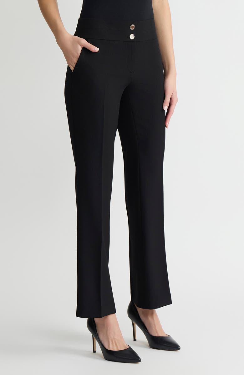 KASPER The Ava Bootcut Pants, Alternate, color, Black