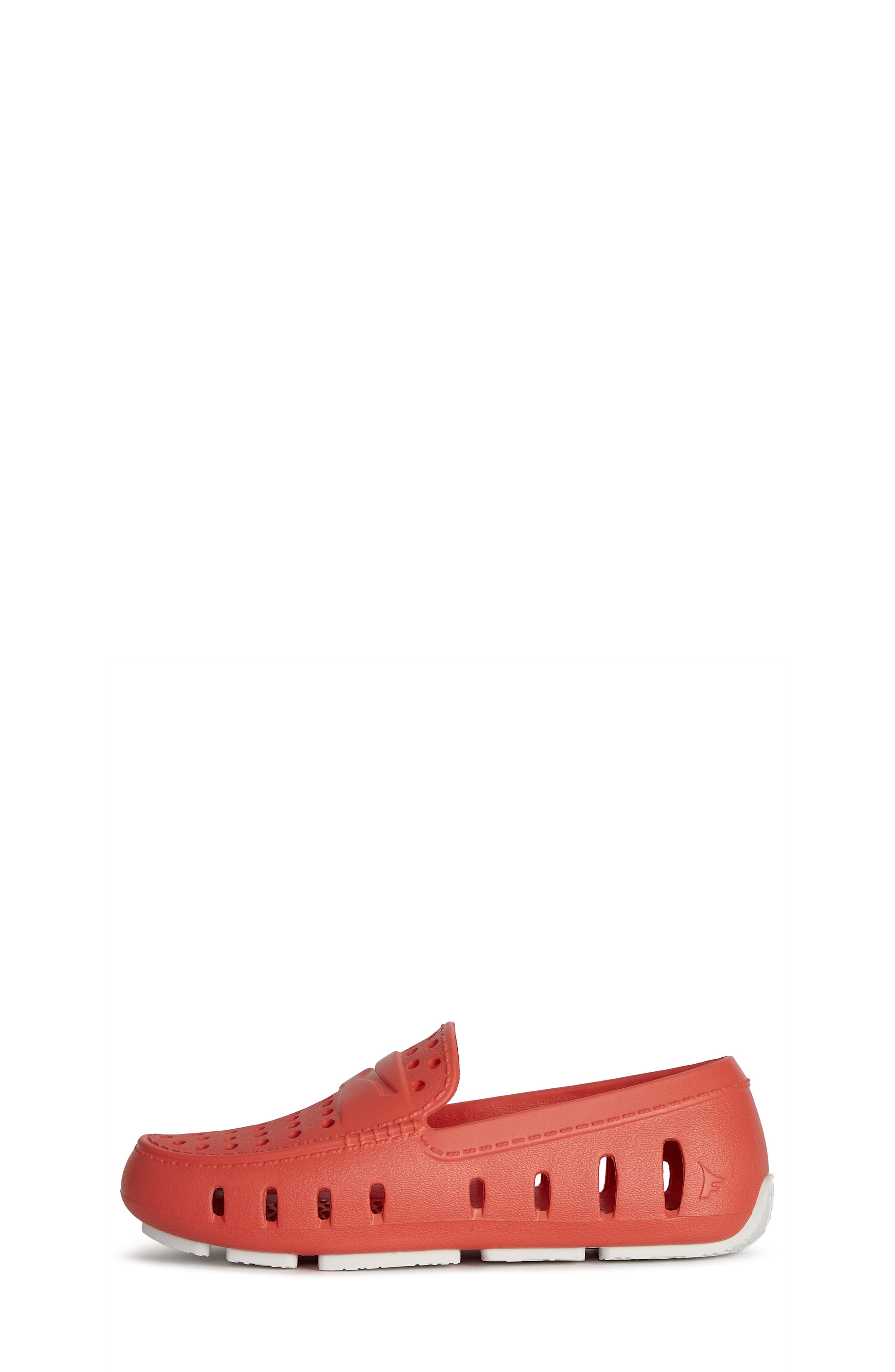 Kids' Prodigy Driver Loafer, Alternate, color, CORAL/ BRIGHT WHITE