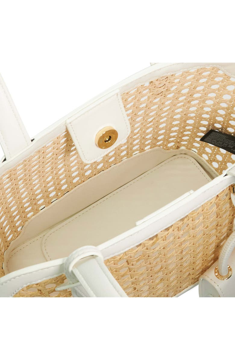 Dune London Dinidecided Rattan Shoulder Bag, Alternate, color,