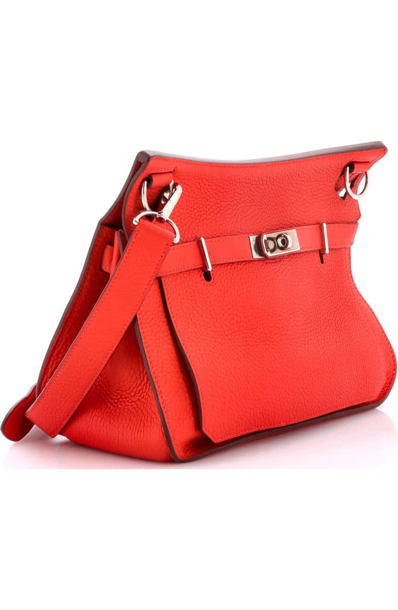 Pre-Owned Hermes Jypsiere Bag Clemence 28, Alternate, color, Rouge Tomate
