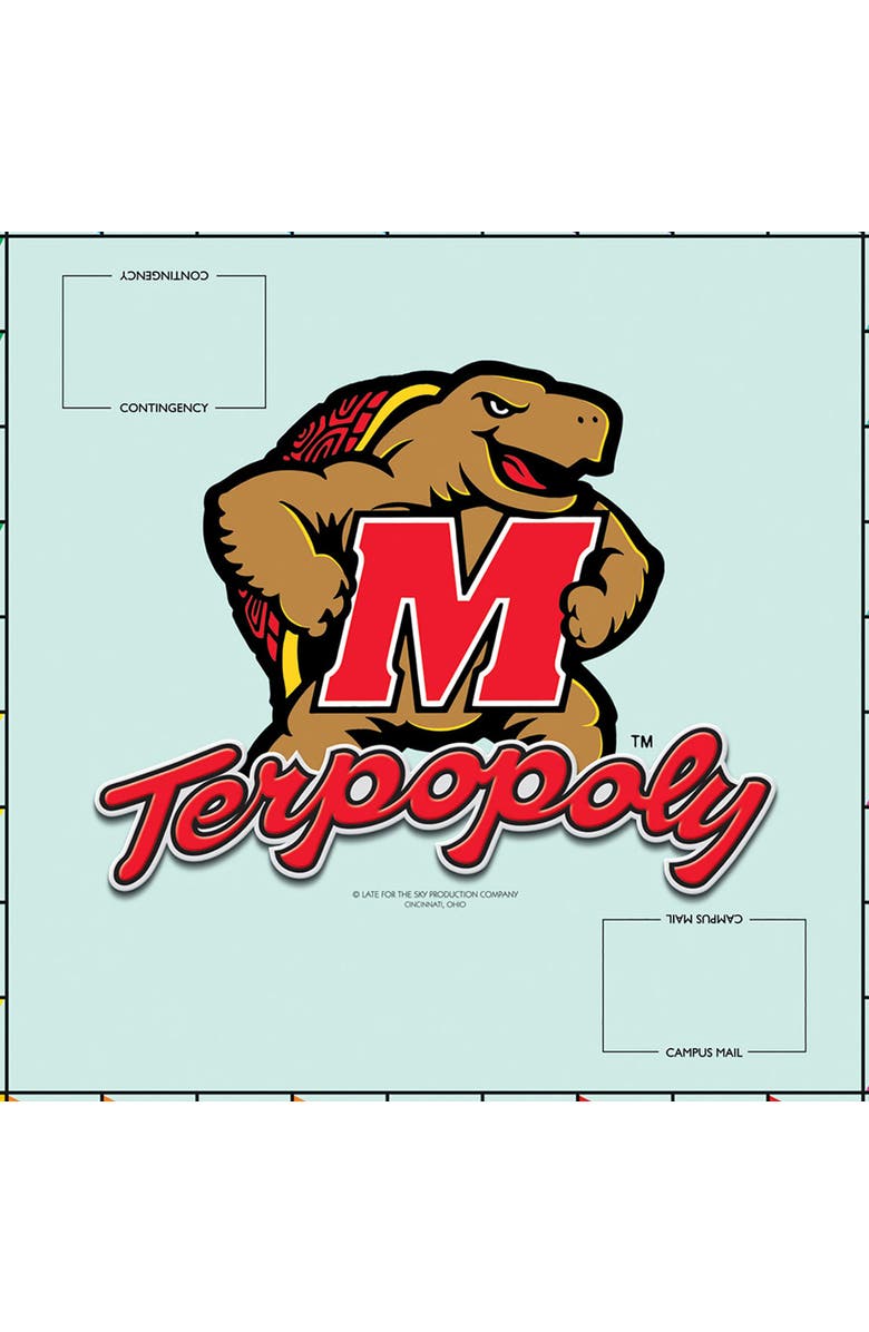 Late for the Sky University of Maryland Terpopoly Monopoly Board Game, Alternate, color, Multicolored
