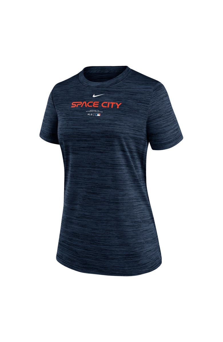 Nike Women's Nike Navy Houston Astros City Connect Practice Velocity T-Shirt, Alternate, color, 