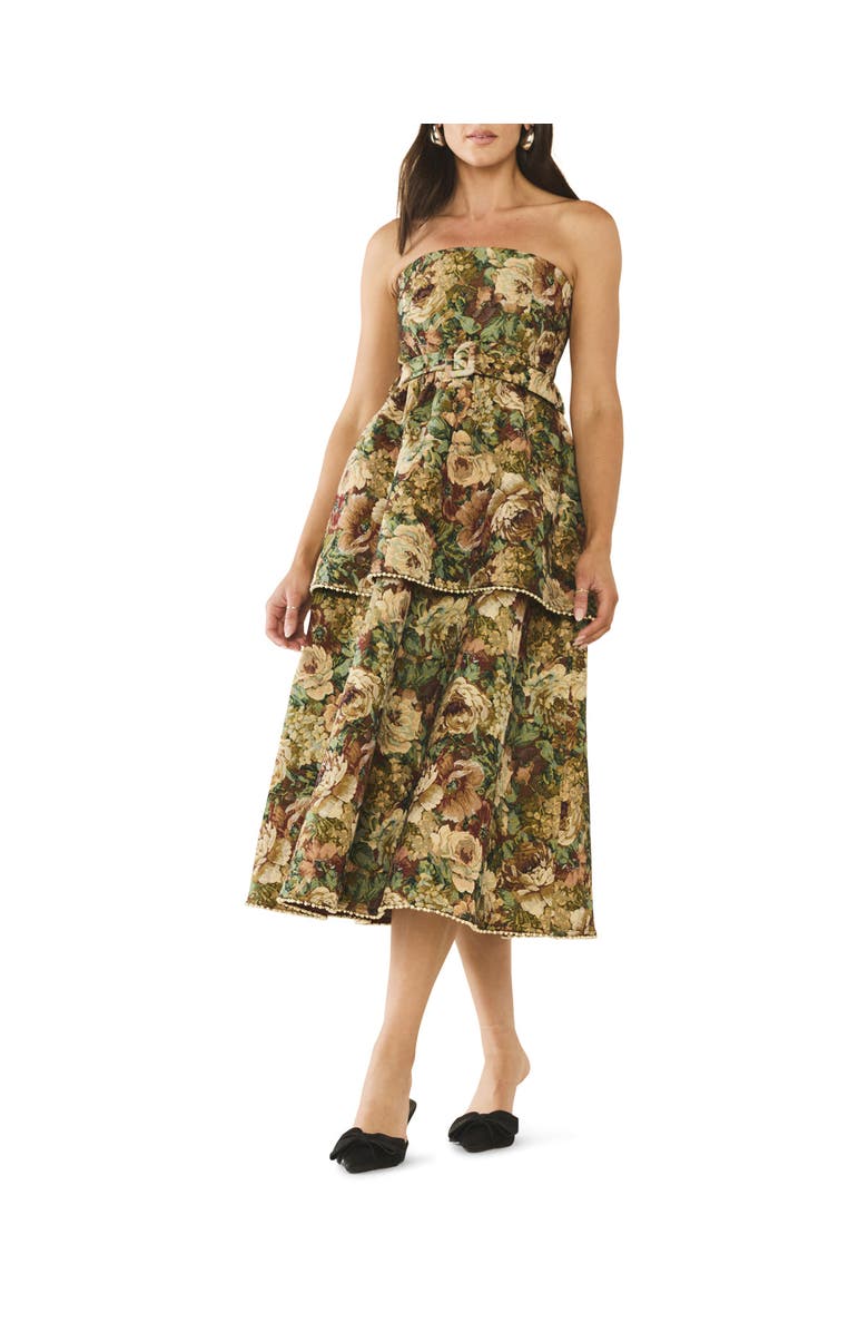 Eddy Daisy Dress, Alternate, color, Flora Floral Jacquard
