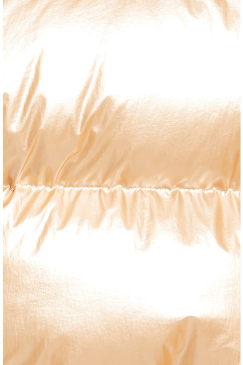 Chevelle Crop Puffer Jacket, Alternate, color, ROSEGOLDMETAL