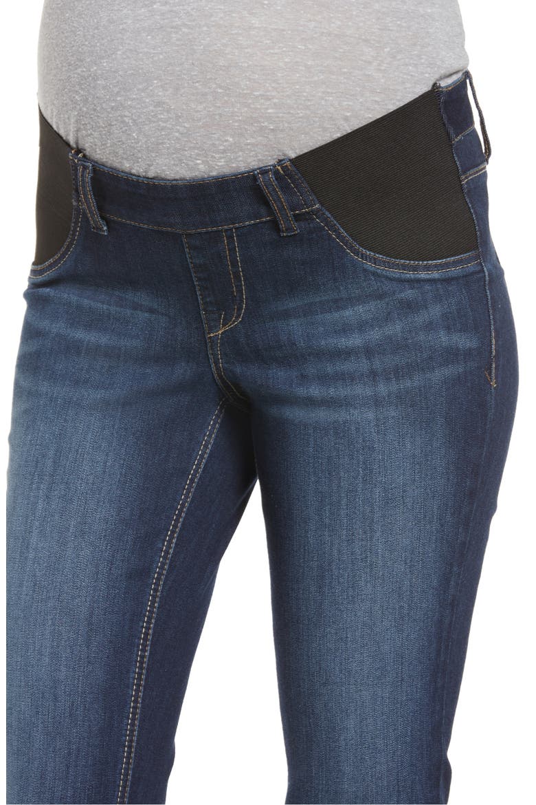 Ankle Skinny Maternity Jeans, Alternate, color, RAQUEL