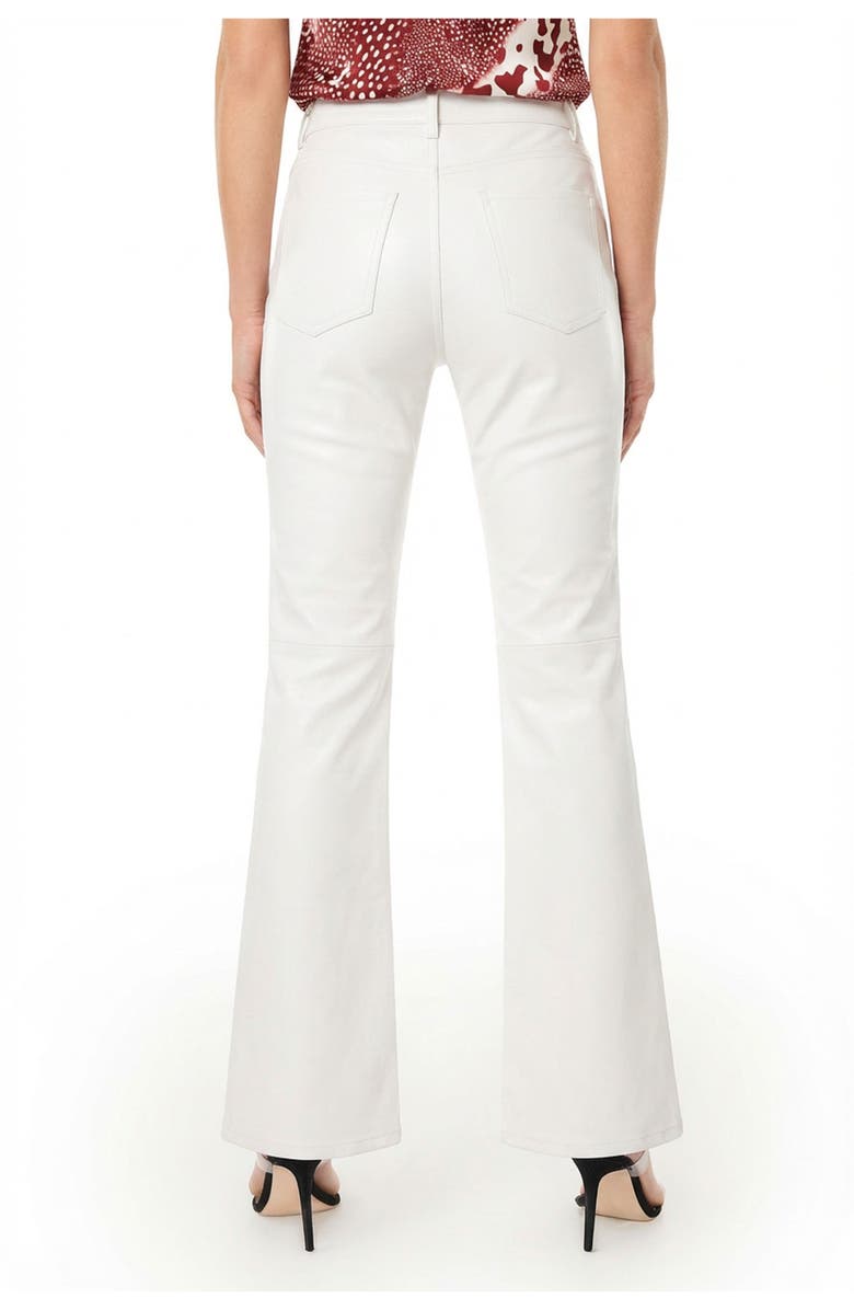The Noli Shop Aria Flare Jean, Alternate, color, White