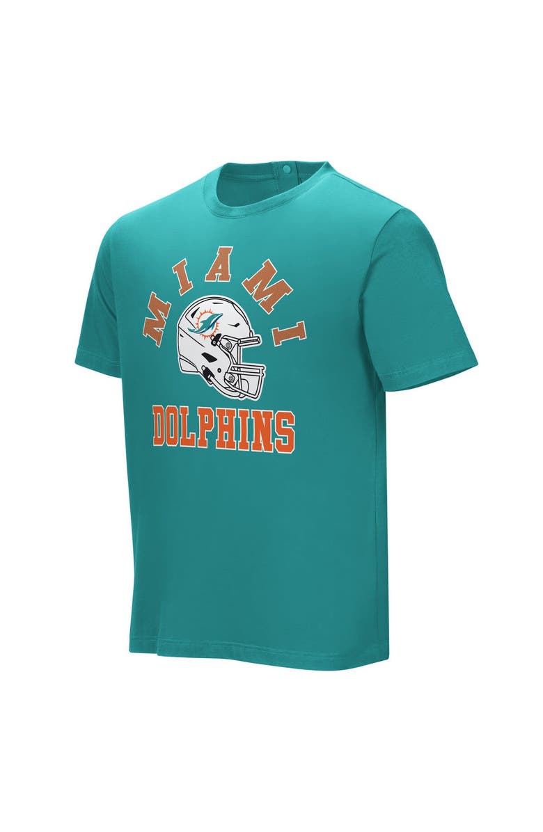 NFL Men's Aqua Miami Dolphins Field Goal Assisted T-Shirt, Alternate, color, Aqua