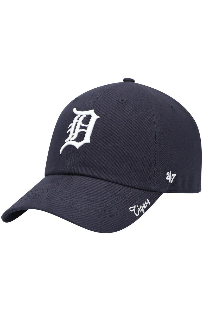 '47 Women's '47 Navy Detroit Tigers Team Miata Clean Up Adjustable Hat, Main, color, Navy