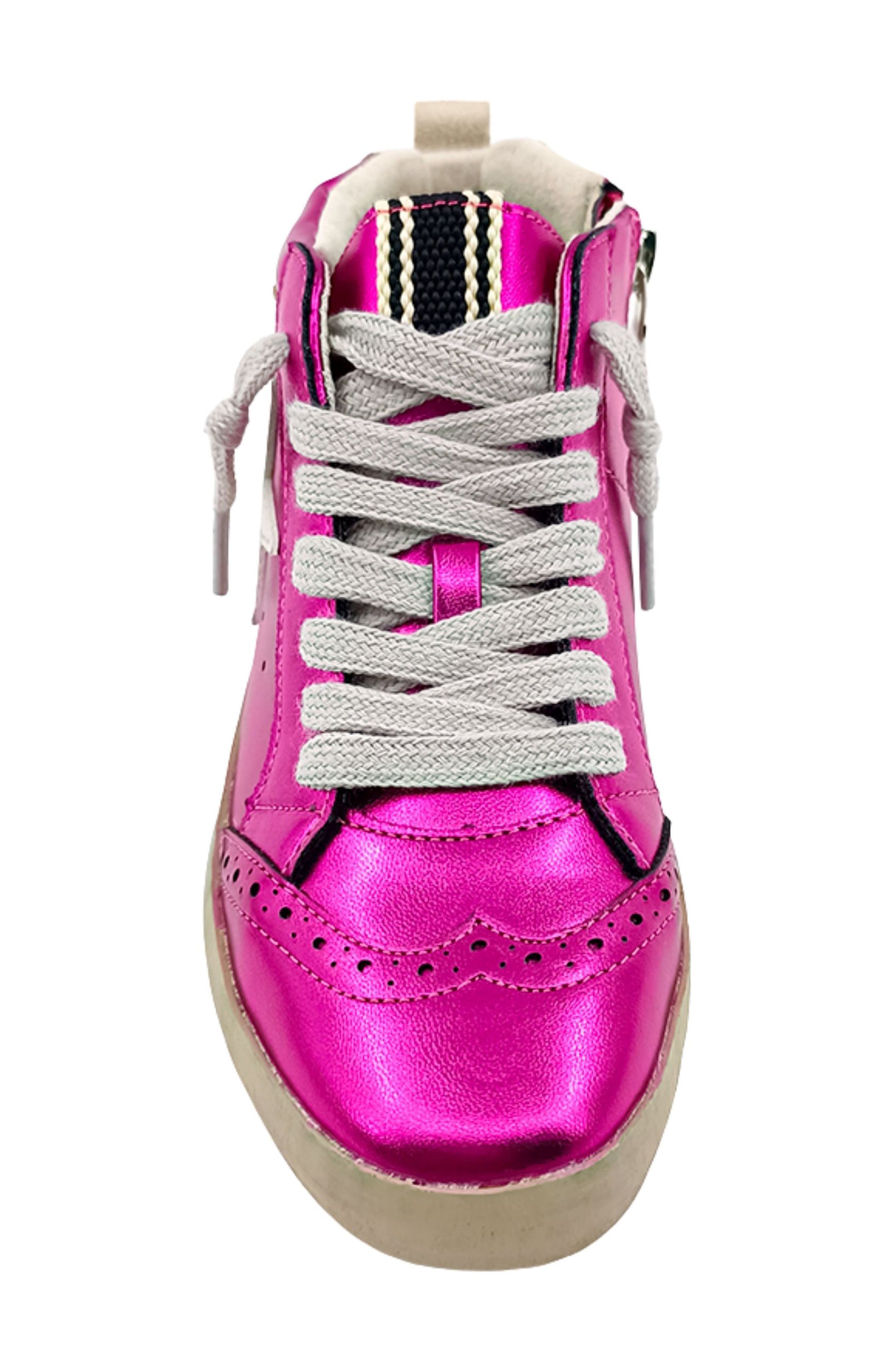 Kids' Paulina Sneaker, Alternate, color, BRIGHT PINK