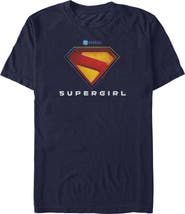 Supergirl Men's Supergirl New Official Logo Graphic T-Shirt