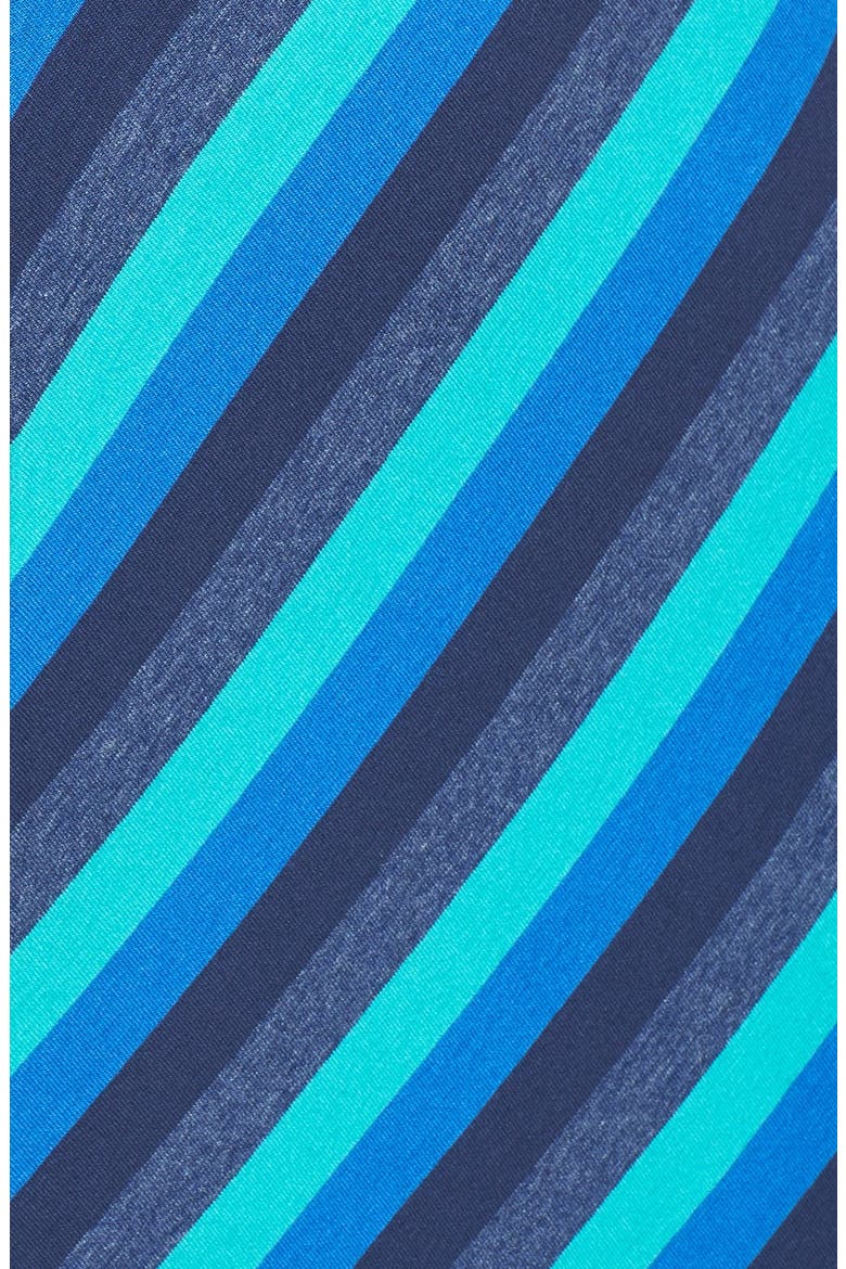 Matty M Jersey Maxi Dress, Alternate, color, TEAL STRIPE