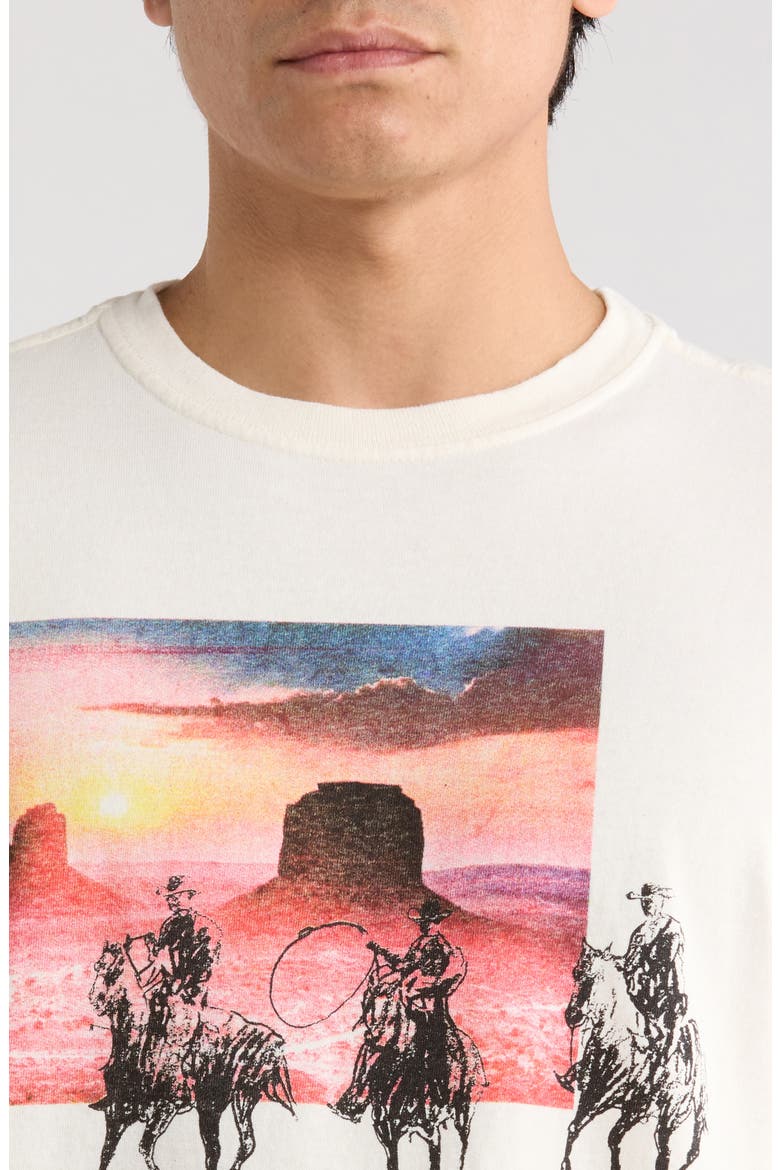 The Day the Rains Came Graphic T-Shirt, Alternate, color, BONE