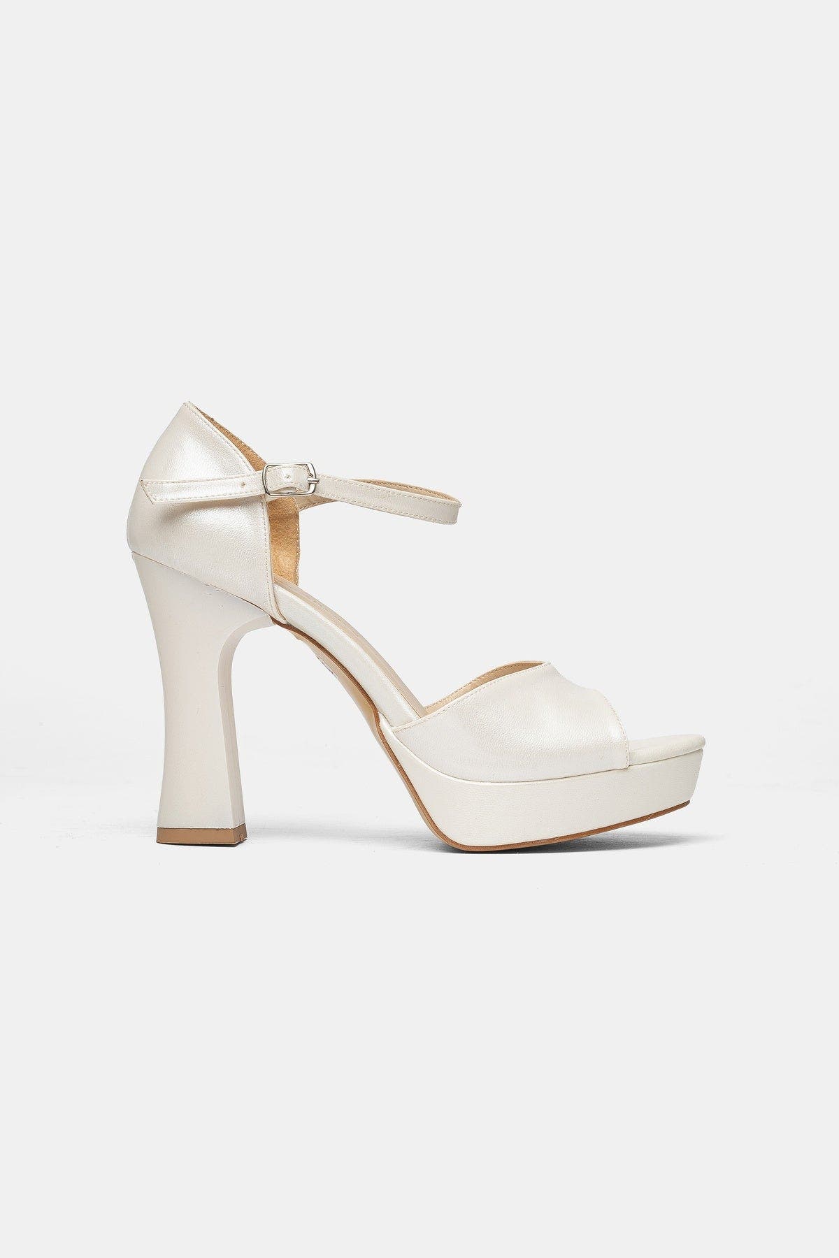 Kate Platform Bridal High Heels, Alternate, color, Ivory