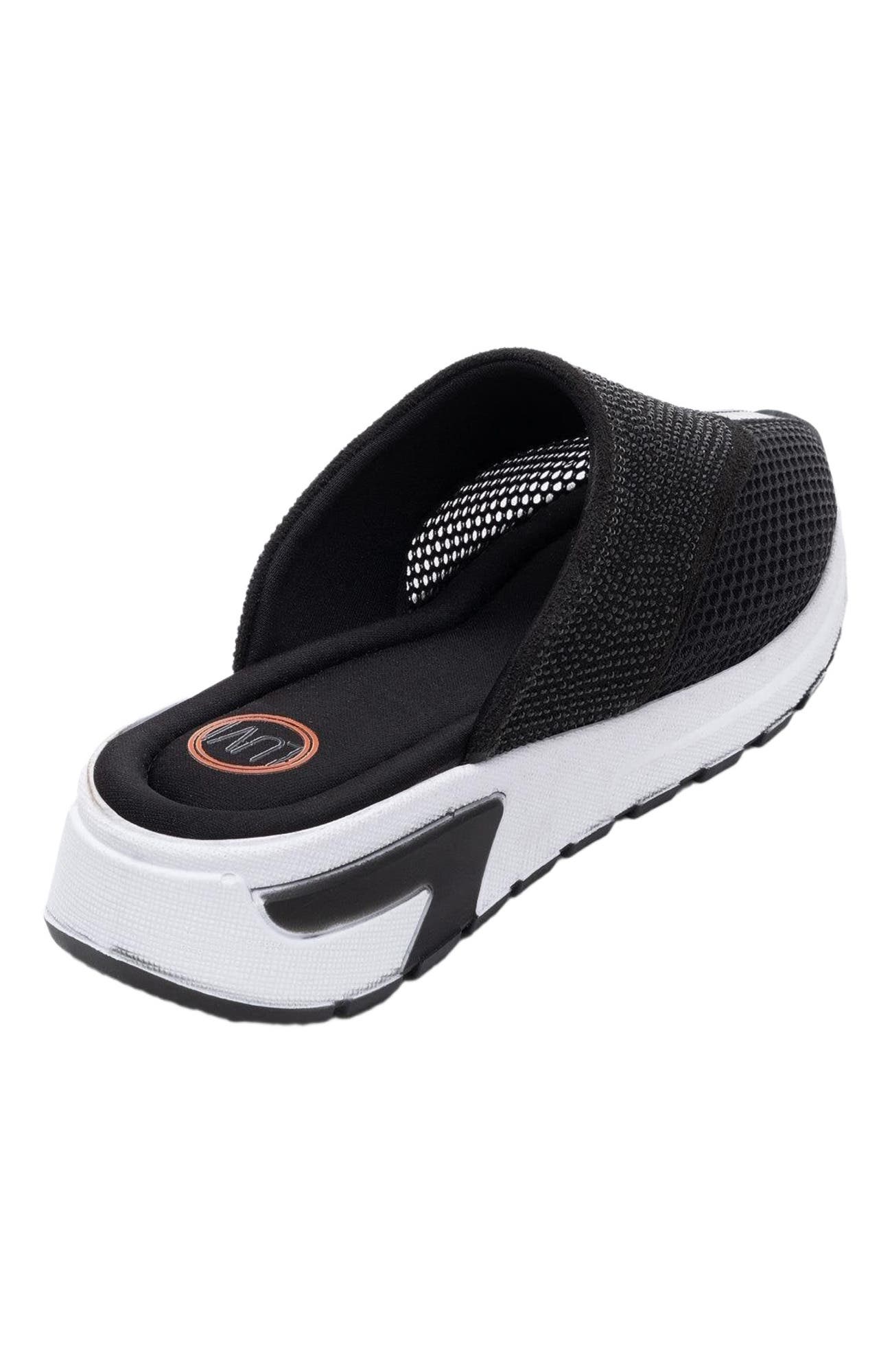 Prologue Shoes GLEA Mesh Rhinestone Mules, Alternate, color, 