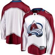 FANATICS Men's Fanatics White Colorado Avalanche Away Breakaway Jersey