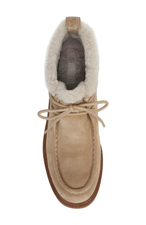 Vince Sierra Genuine Shearling Boot In Sand