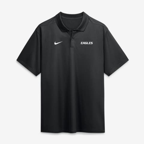 Men's Nike Black Philadelphia Eagles Wordmark Victory Dri-FIT Polo