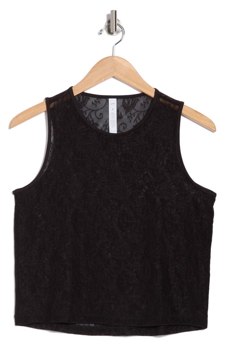 X by Gottex Lace Sleeveless Top, Alternate, color, 