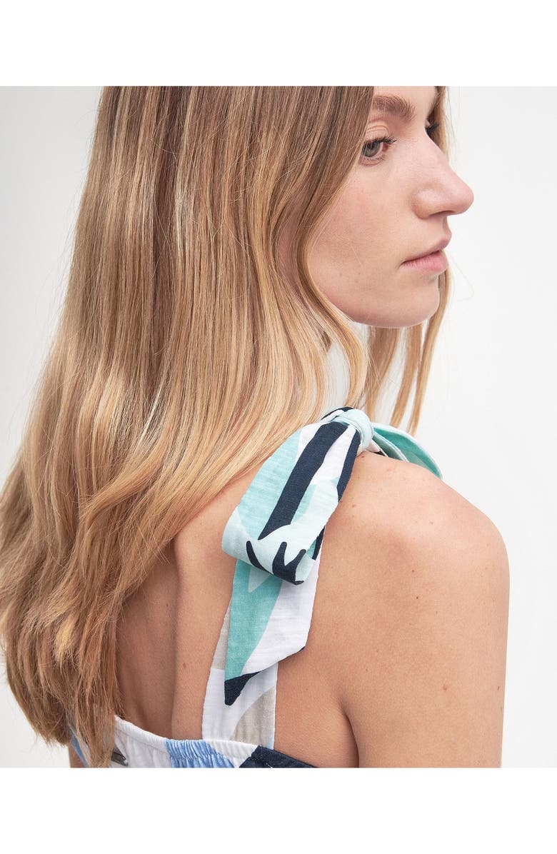 Barbour Nadia Floral Midi Dress, Alternate, color, Blue Multi