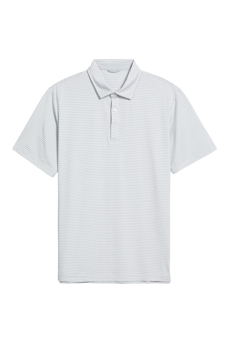 Smith Stripe Performance Golf Polo, Alternate, color, GLACIER WHITE