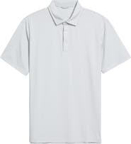 Swannies Smith Stripe Performance Golf Polo