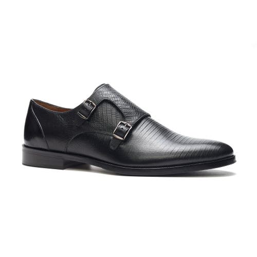 Carlos Santana Passion Monk Shoe In Black