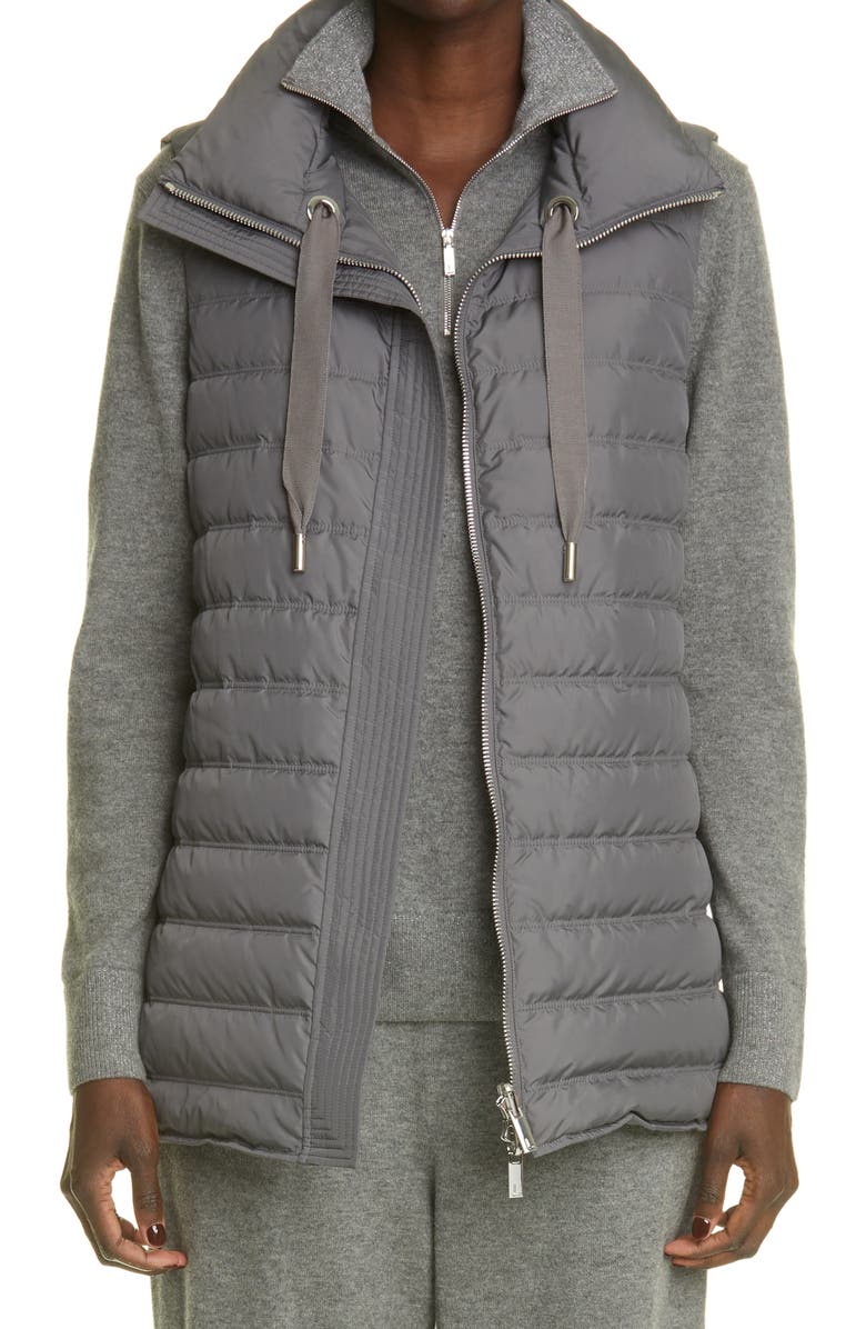 Lafayette 148 New York Dylan KindMade Water Resistant Reversible Down Vest, Main, color,