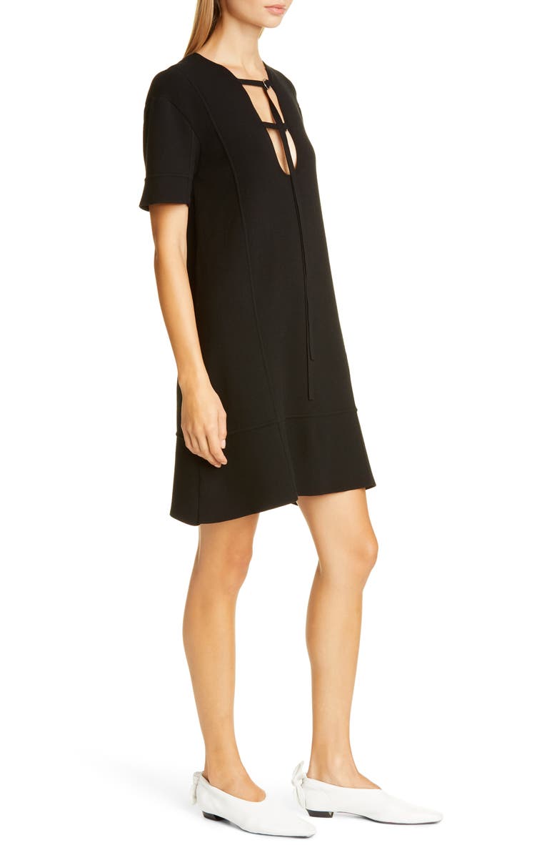 Proenza Schouler Tie Detail Jersey Dress, Alternate, color,