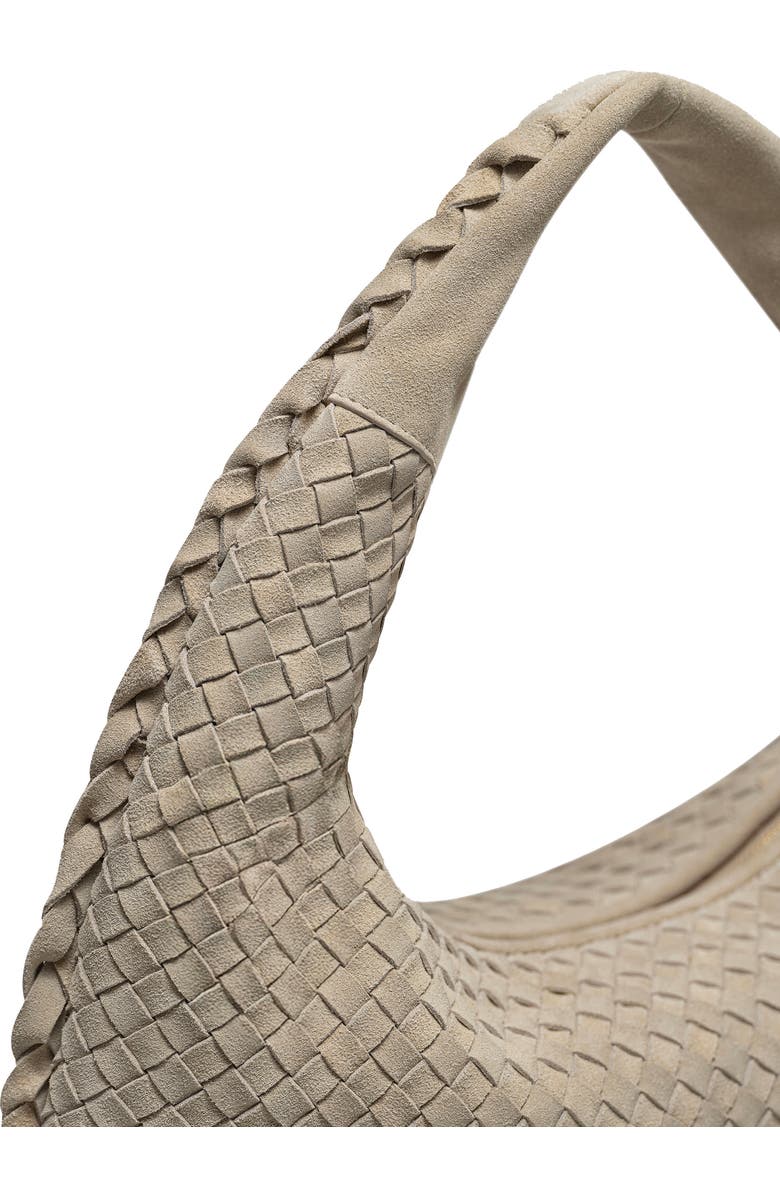 Écotorie San Angelo Suede Shoulder Bag, Alternate, color, Beige