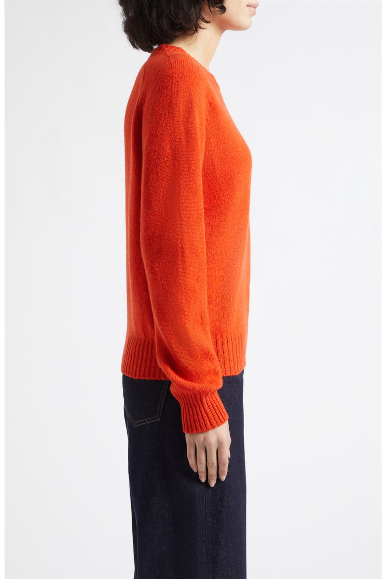 Blyth Lambswool Crewneck Sweater, Alternate, color, CULLODEN RED