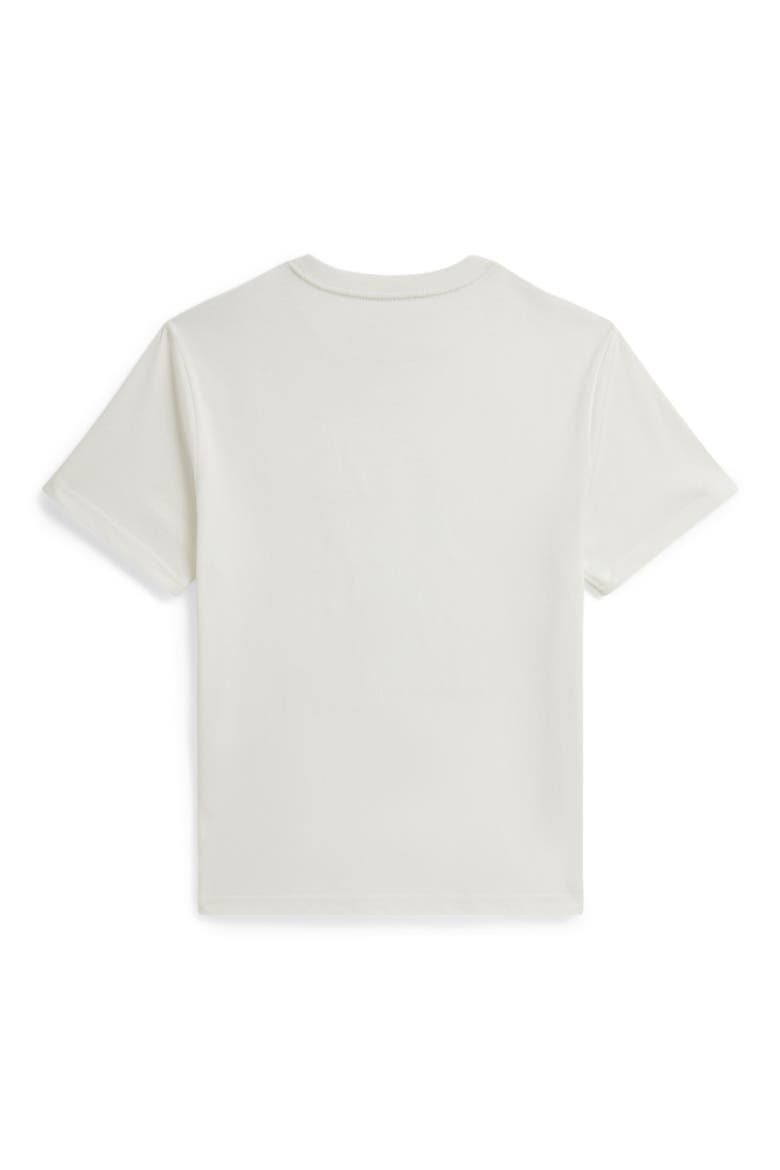 Kids' Polo Bear Cotton Graphic T-Shirt, Alternate, color, DECK WASH WHITE