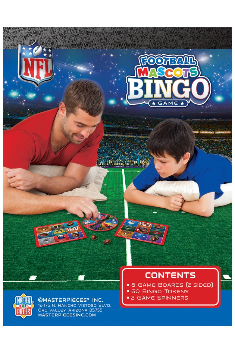 NFL - Mascots Bingo Game, Alternate, color, Multicolor