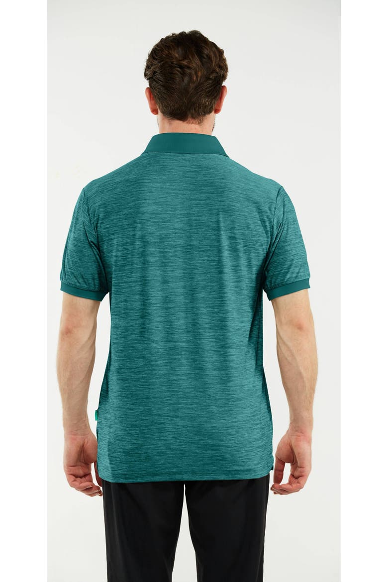 Designer Golf Polo Shirt, Alternate, color, Atlantic Green