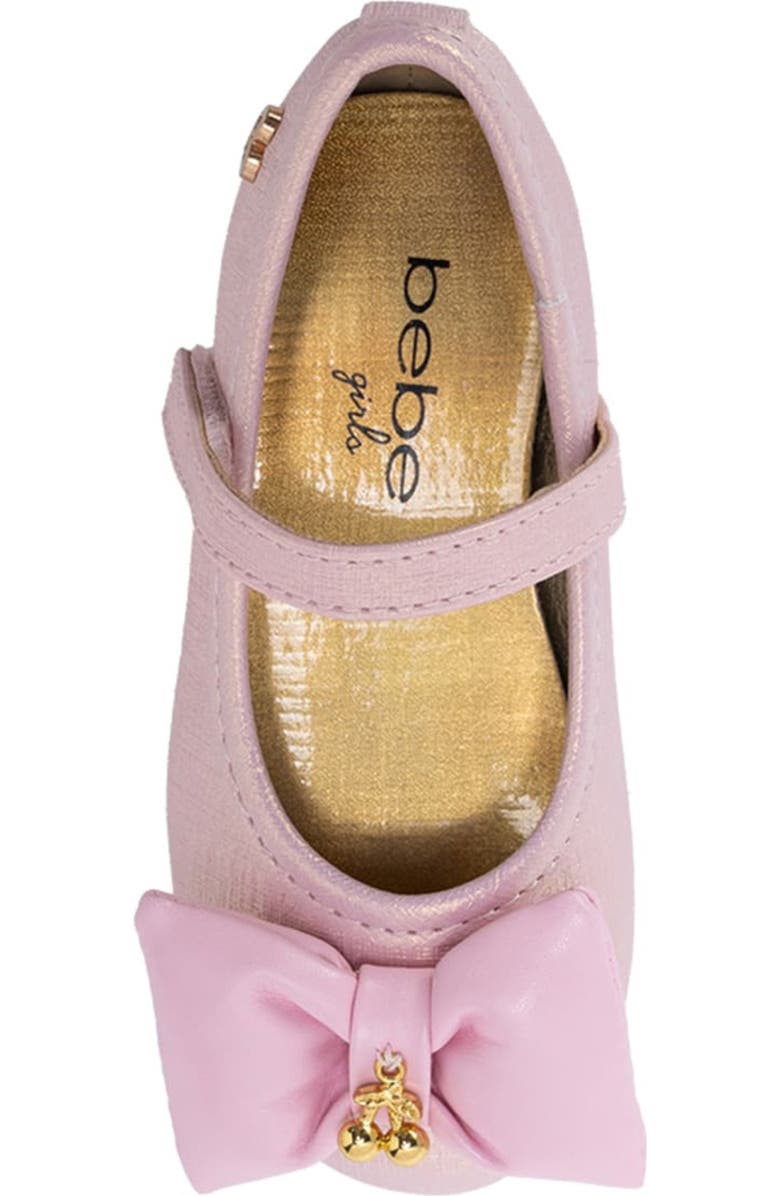 bebe Roxy Mary Jane Flat, Alternate, color, Pink