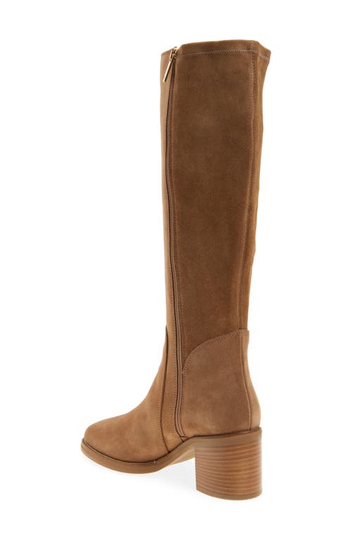 Aquatalia Jasmina Weatherproof Knee High Boot In Champagne