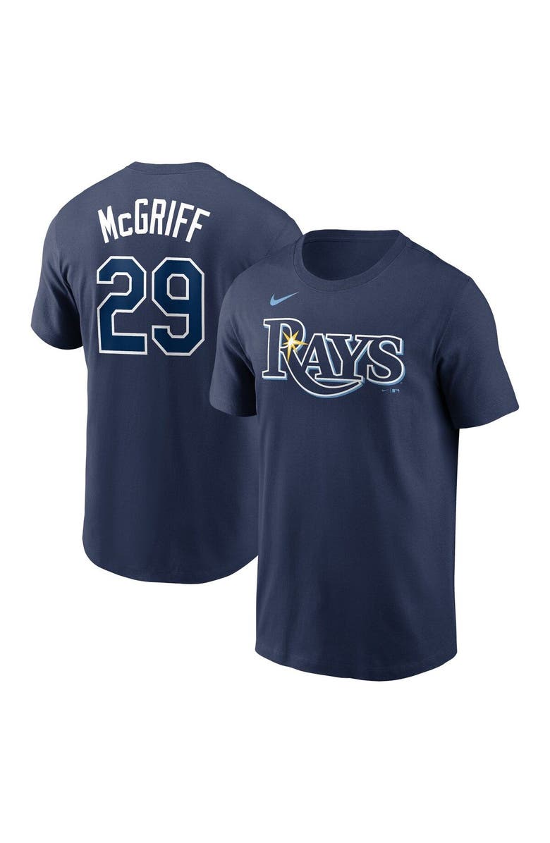 Nike Men's Nike Fred McGriff Navy Tampa Bay Rays Name & Number T-Shirt, Main, color,