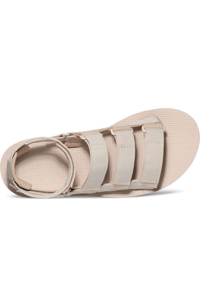 Teva Mevia Flatform Strappy Sandal, Alternate, color, Birch