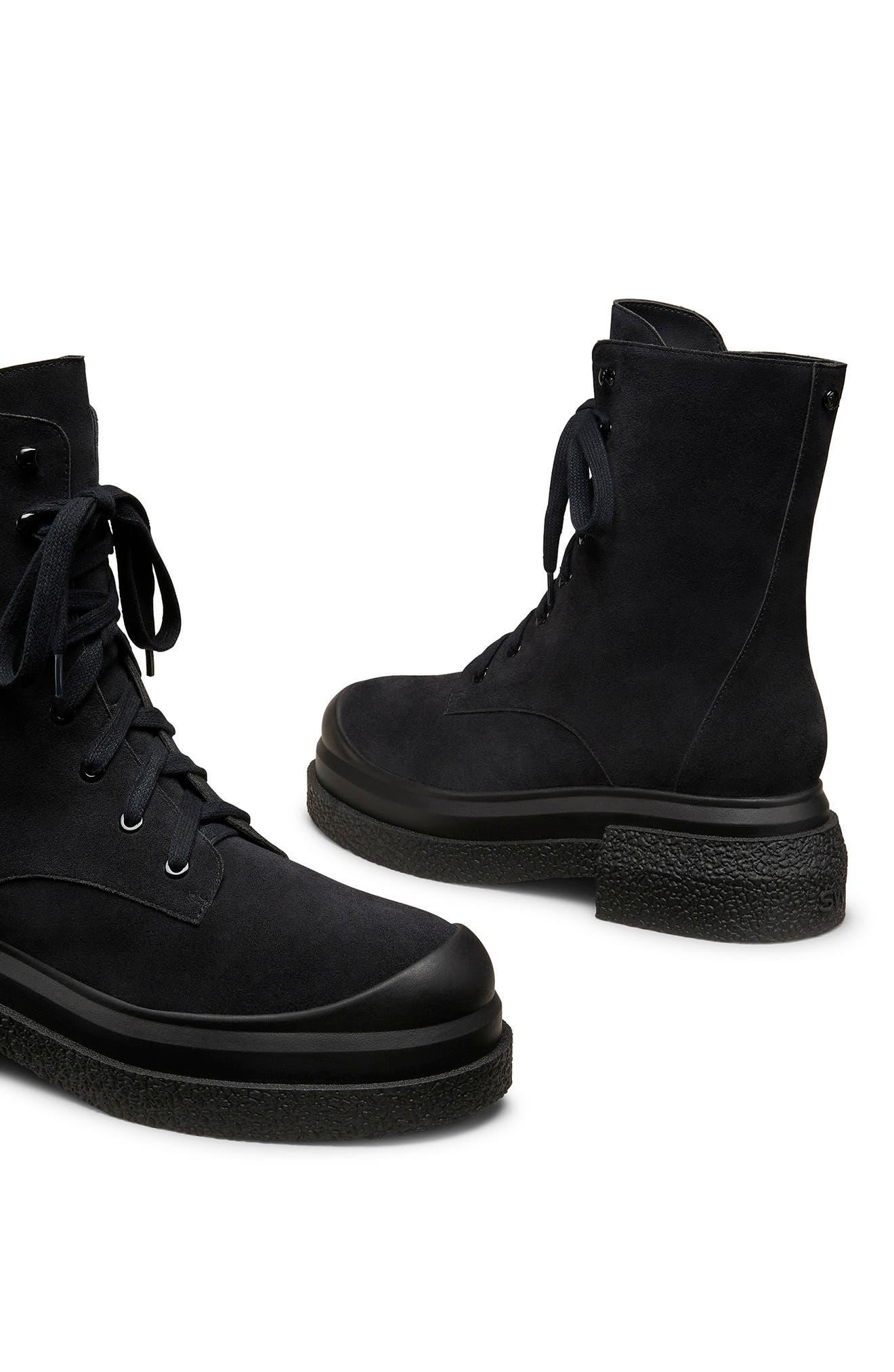 Stuart Weitzman Charli Lace-Up Sportlift Bootie, Alternate, color, 