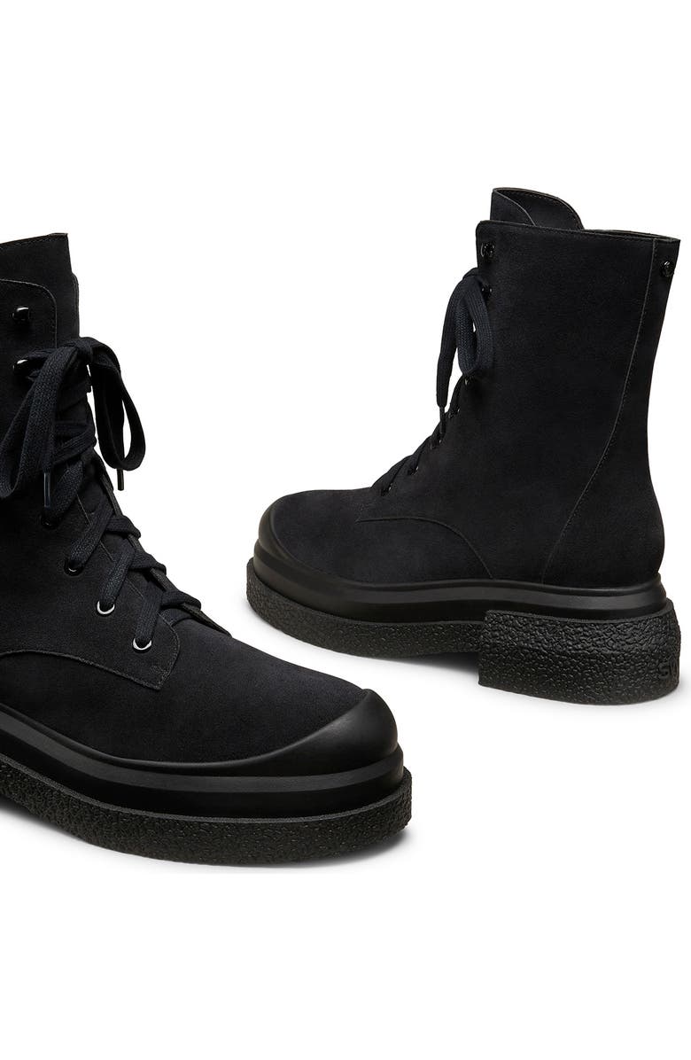 Stuart Weitzman Charli Lace-Up Sportlift Bootie, Alternate, color,