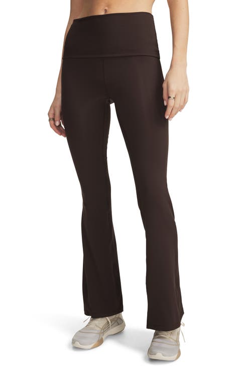 Meridian Performance Rib Foldover Flare Pants