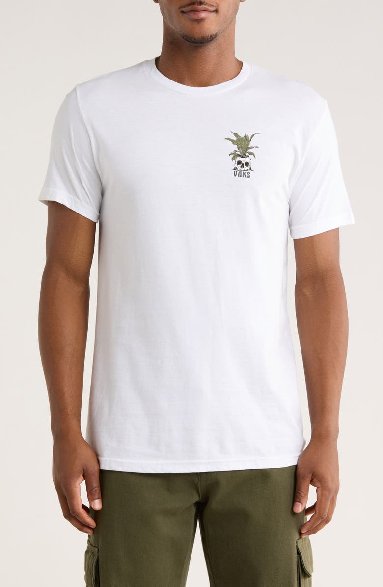 Vans Planted Graphic T-Shirt, Main, color, White