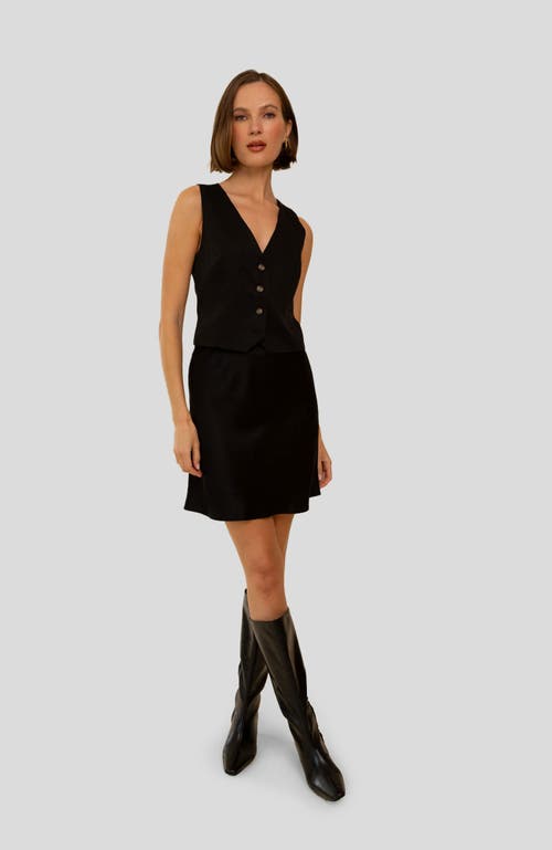 Whimsy + Row Chelsea Skirt In Black