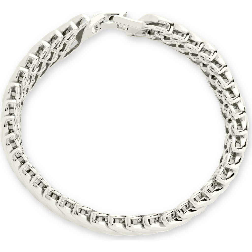 Sterling Forever Bethany Ripple Watch Band Bracelet