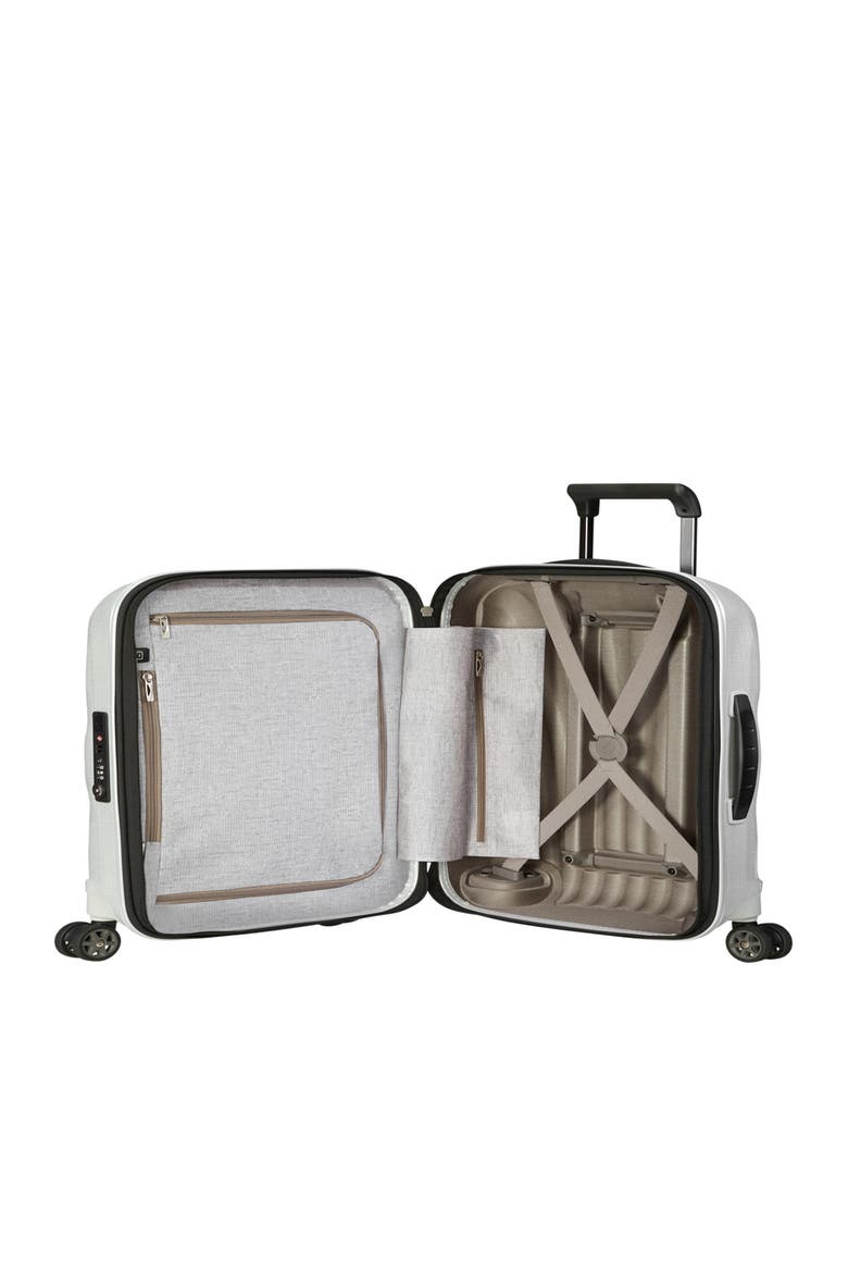 C-LITE Hardside 20" Carry On Spinner Luggage, Alternate, color, Off White