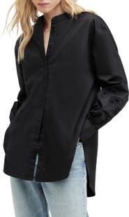 AllSaints Marcie Val Cotton Button-Up Shirt